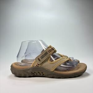 Skechers Reggae Trailway Brown Sport Sandals Outdoor Hiking Shoes Women’s Size 7